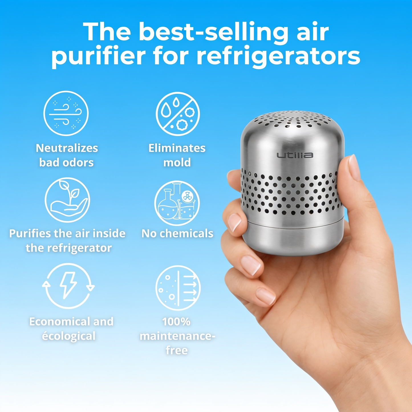 Utilia™ Refrigerator Purifier