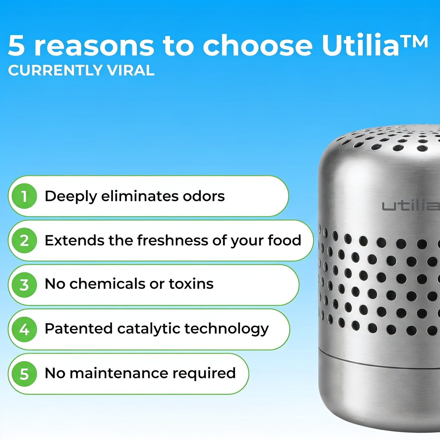 Utilia™ Refrigerator Purifier