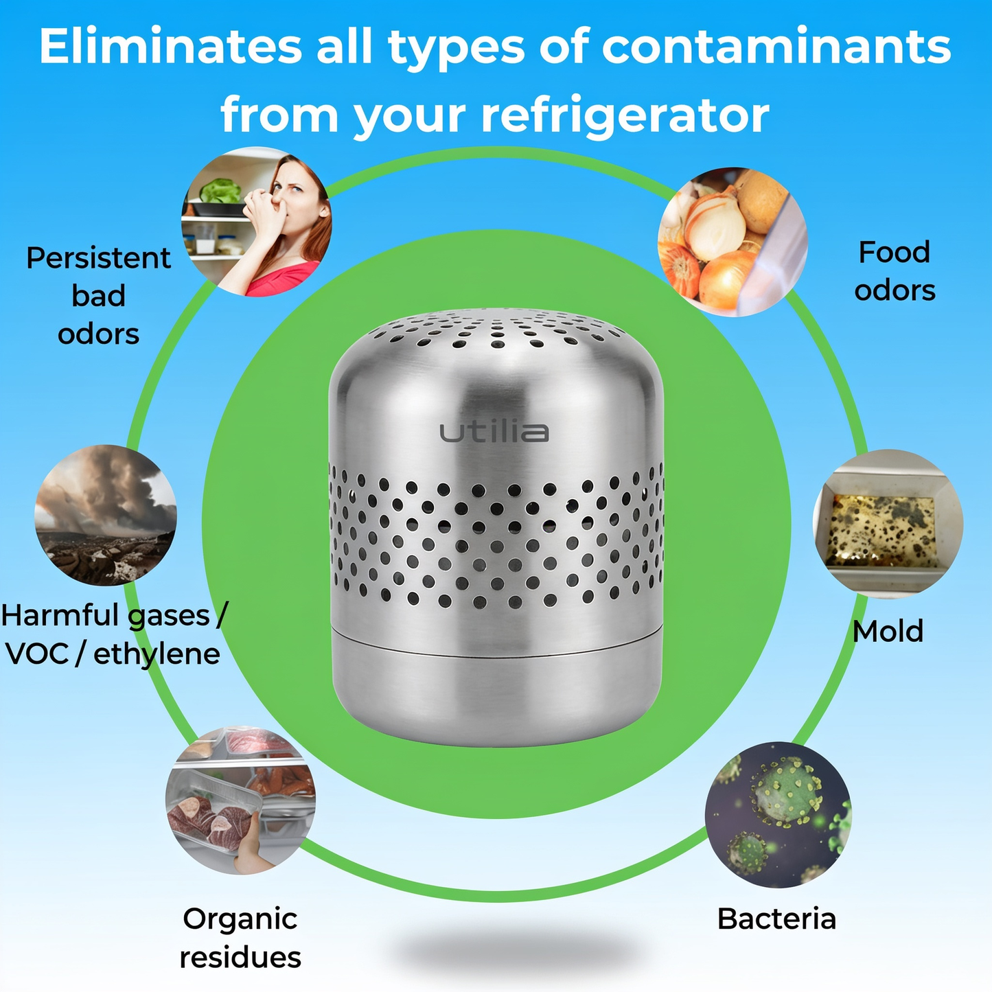Utilia™ Refrigerator Purifier