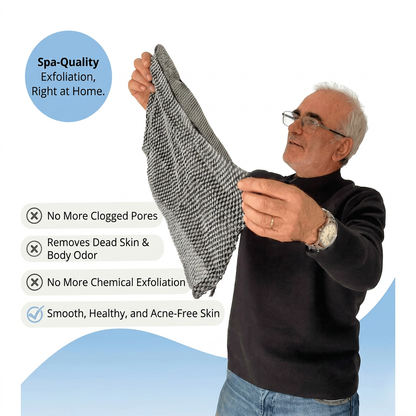 Antibacterial Exfoliating Bath Towel - Utilia