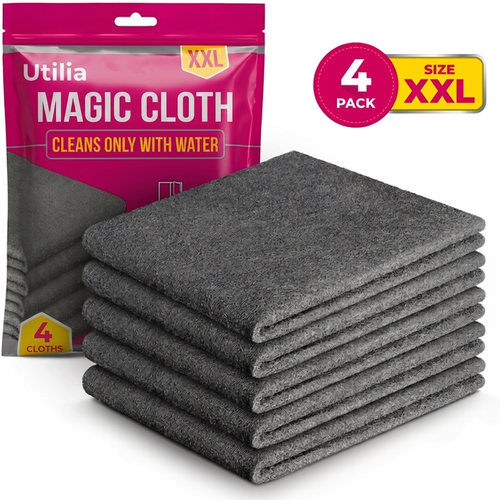 Magic Microfiber Cleaning Cloth - Utilia (Set of 4)