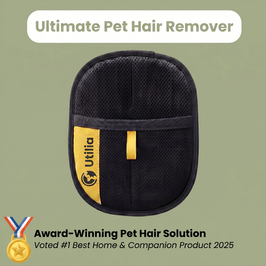 No More Hair Everywhere : The Reusable Glove That Cleans in 30 Seconds